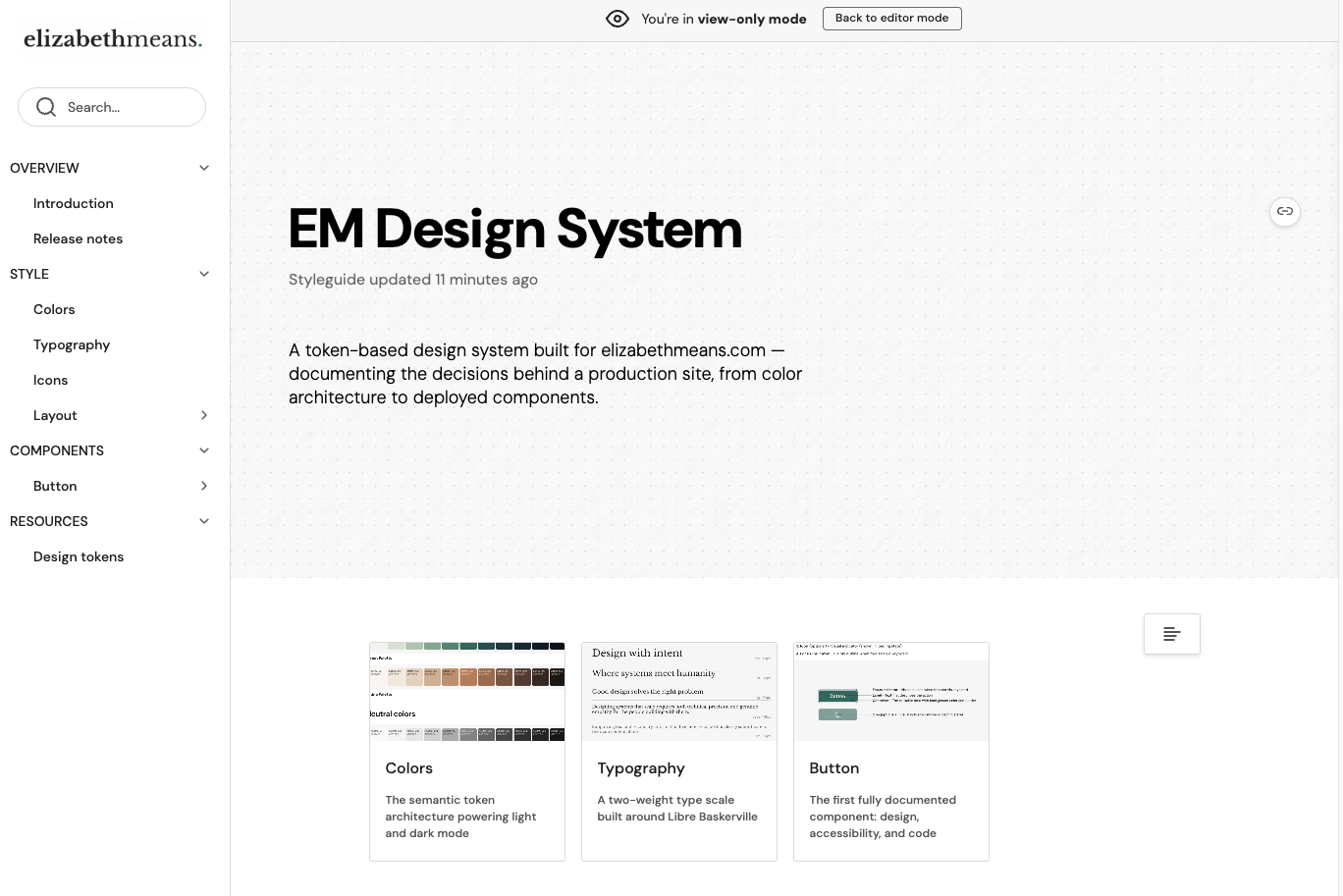 ZeroHeight Design System Documentation